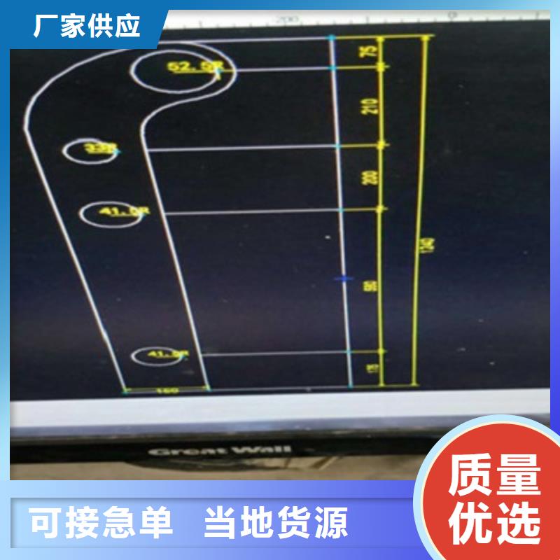 【桥梁灯光防撞护栏】热镀锌立柱定制批发应用范围广泛