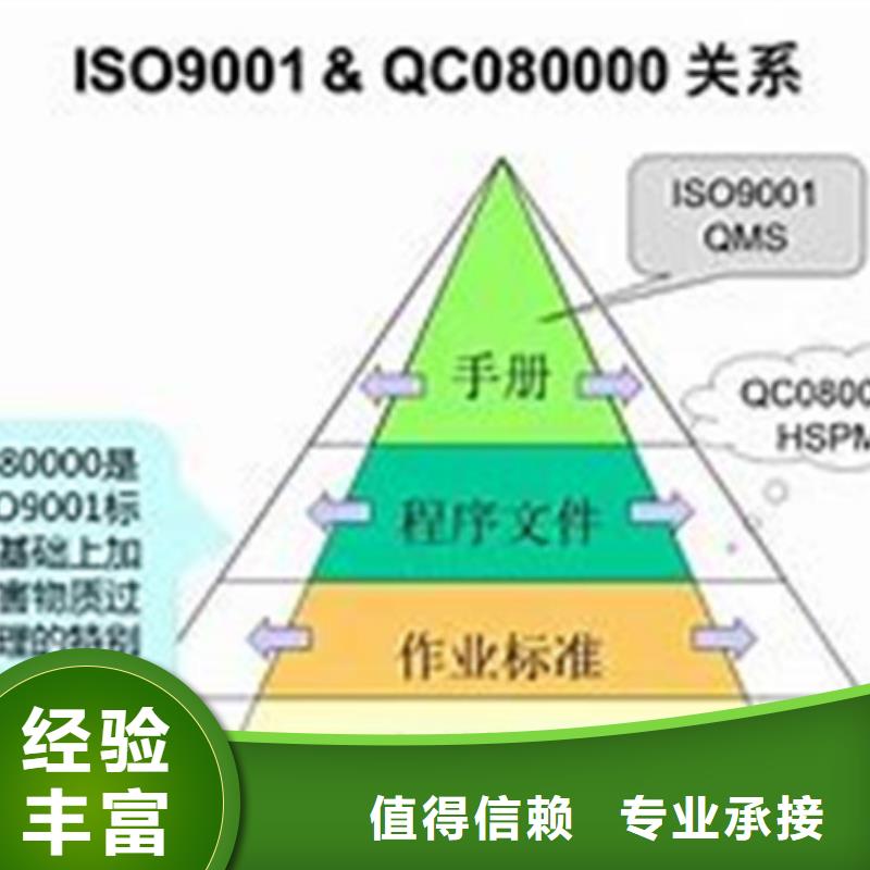 QC080000认证_ISO13485认证资质齐全2024专业的团队