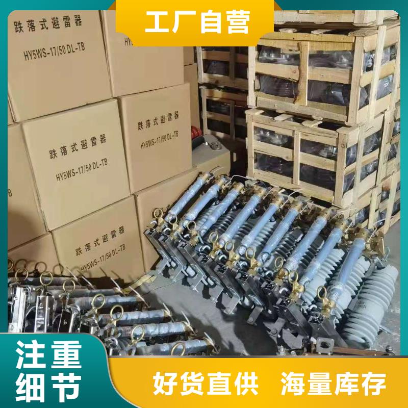 跌落式熔断器高压氧化锌避雷器工厂直营型号齐全