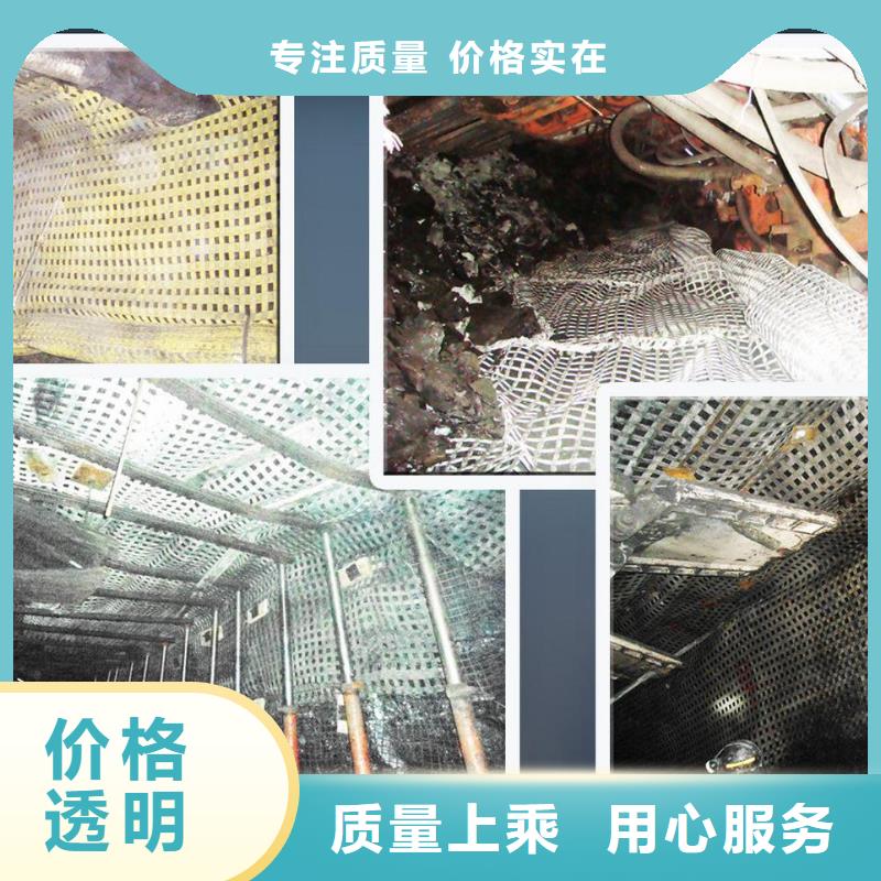 矿用钢塑复合假顶网三维土工网垫质量好本地制造商