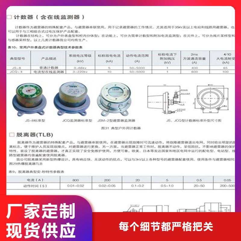 计数器氧化锌避雷器销售保障产品质量品质保障价格合理