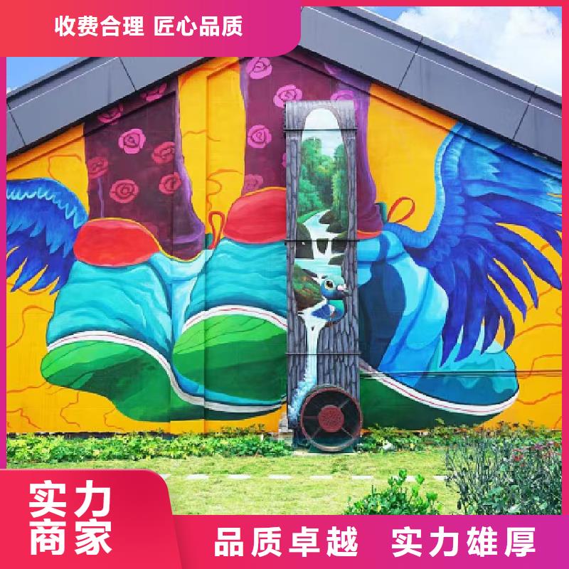墙绘文化墙彩绘浮雕手绘质优价廉当地货源