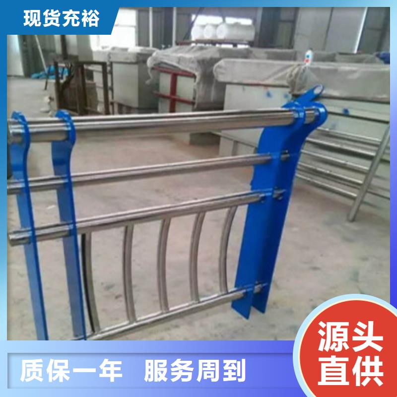 不锈钢复合管仿木护栏质量好通过检测