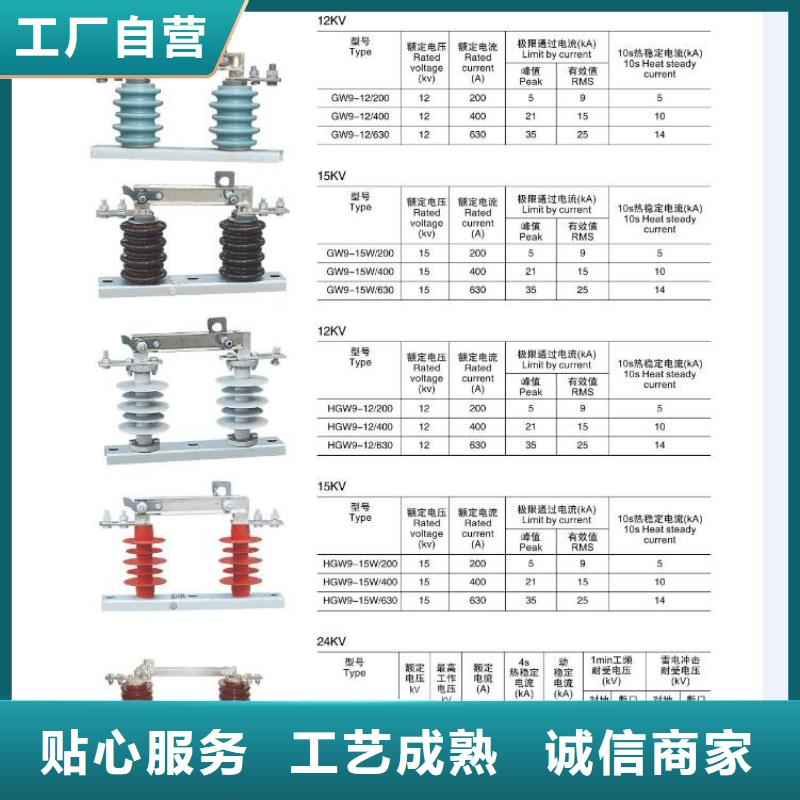 高压隔离开关三相组合式避雷器的简单介绍当地经销商