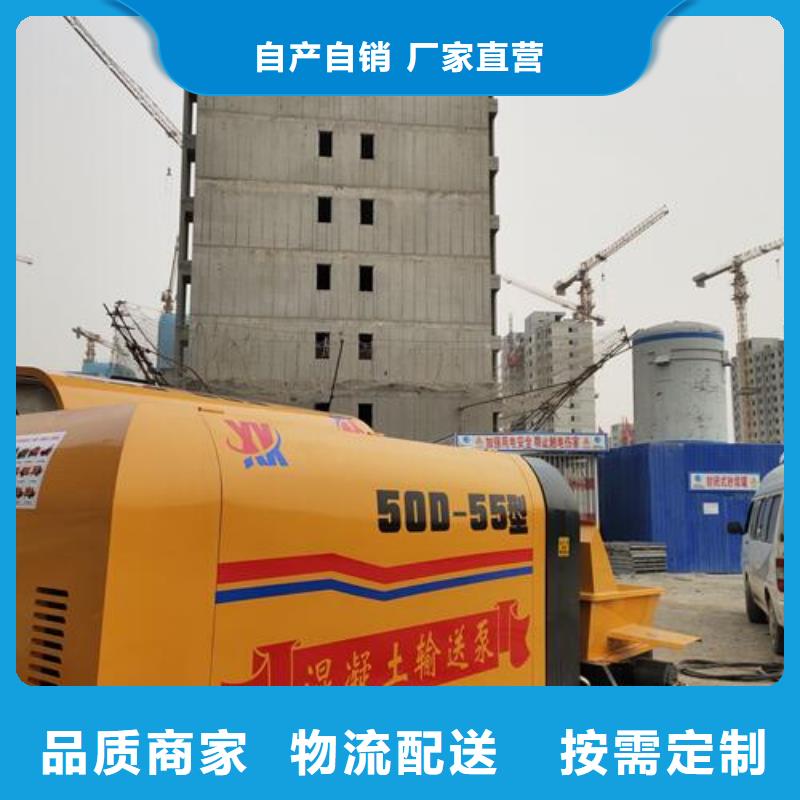 【小型混凝土泵钢筋混凝土泵厂家直接面向客户】当地制造商