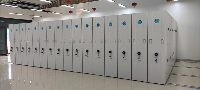 实力厂家【世晔】手动密集书架每一处都是匠心制作