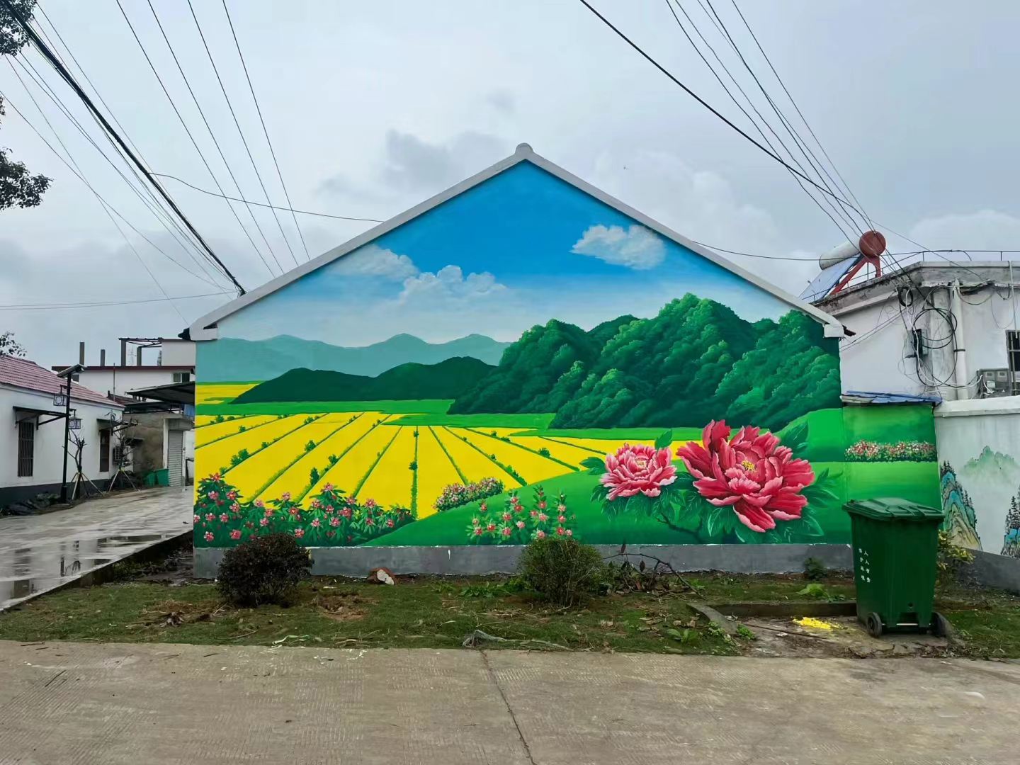 邵阳墙体彩绘墙面绘画公司当地公司