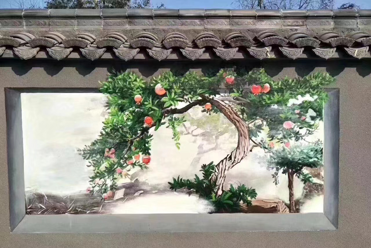 淮安淮阴美丽乡村彩绘手绘壁画团队