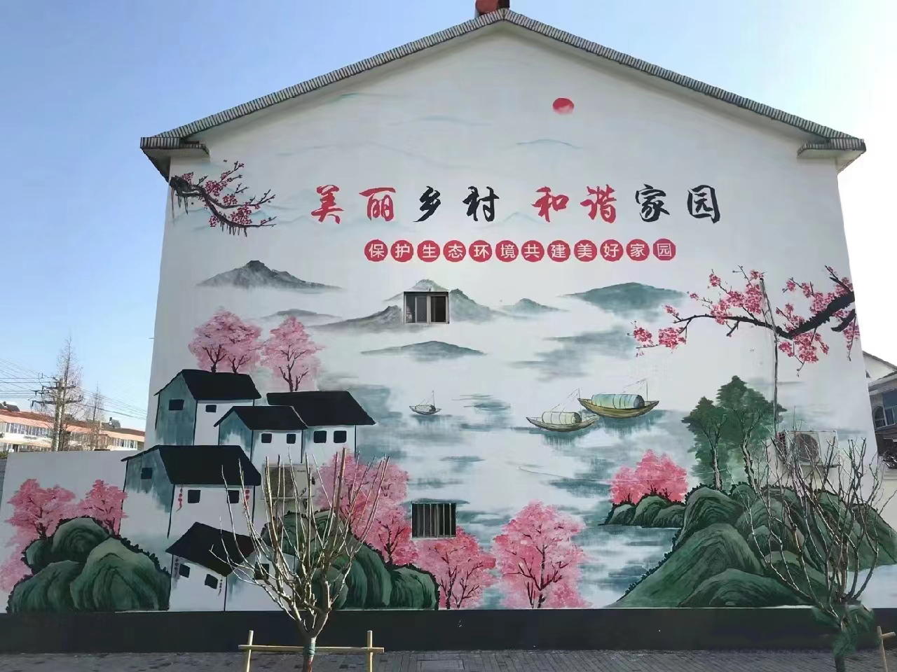柳州融水浮雕壁画师彩绘手绘墙会工作室