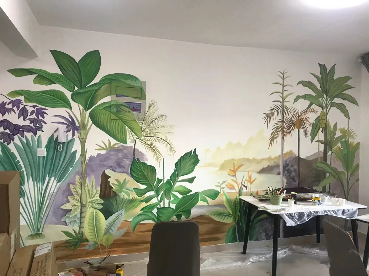 北京朝阳涂鸦壁画墙绘工作室